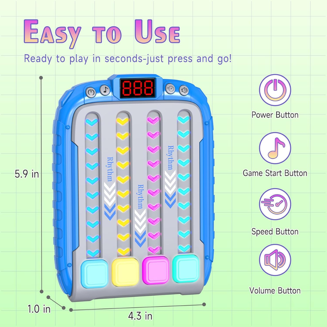 Máquina Musical con Luces – 6 Niveles (3 + años)